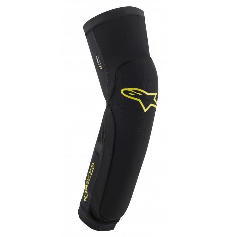 Protectii Genunchi Tibie Alpinestars Paragon Plus Black Acid Yellow