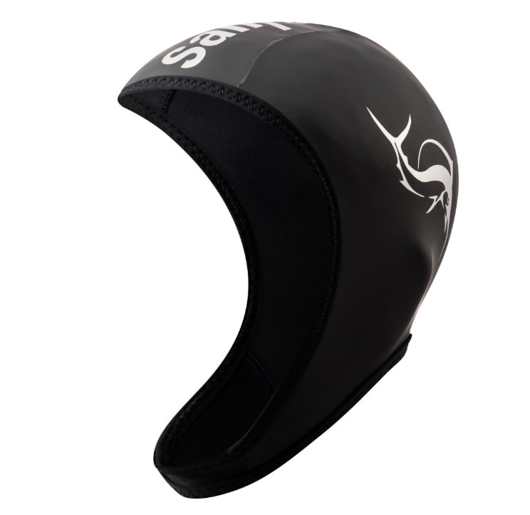 Casca inot neopren Sailfish-Negru/Alb-M
