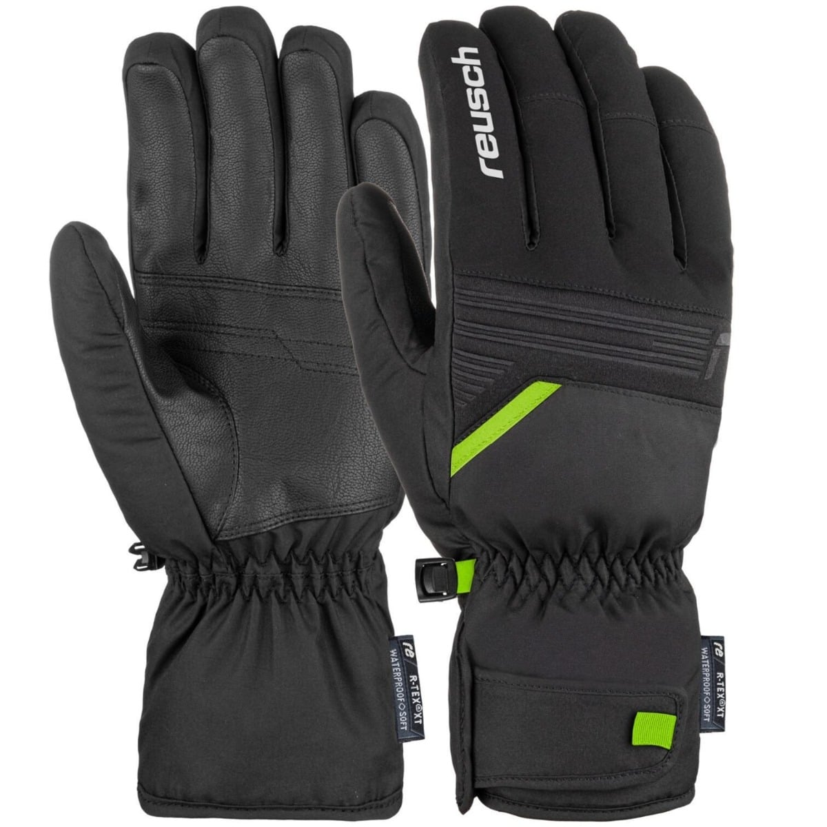 Manusi schi Reusch Bradley R-Tex XT-Negru/Verde-9.5