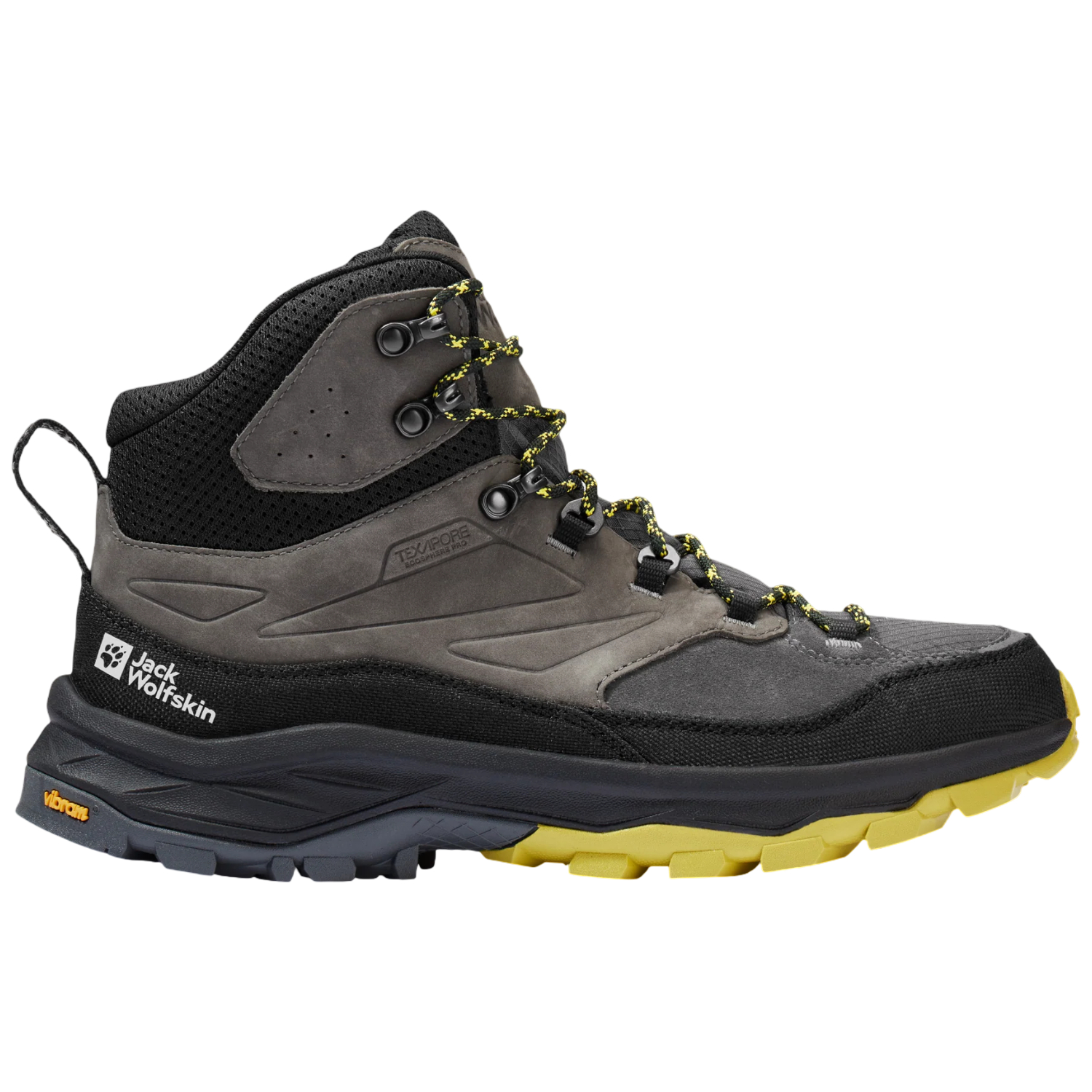 Ghete trekking barbati Jack Wolfskin Cyrox Texapore Mid SS 2026-Maro/Negru-41