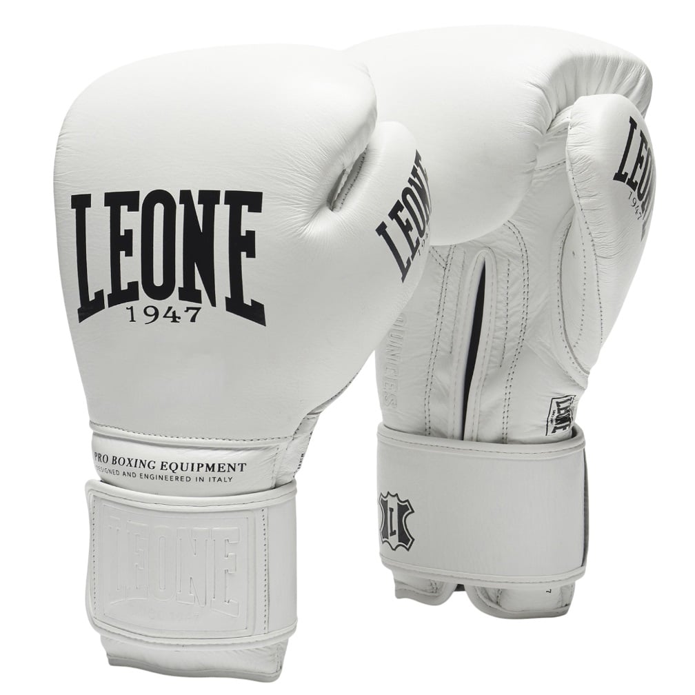 Manusi box piele Leone The Greatest-Alb-10 oz