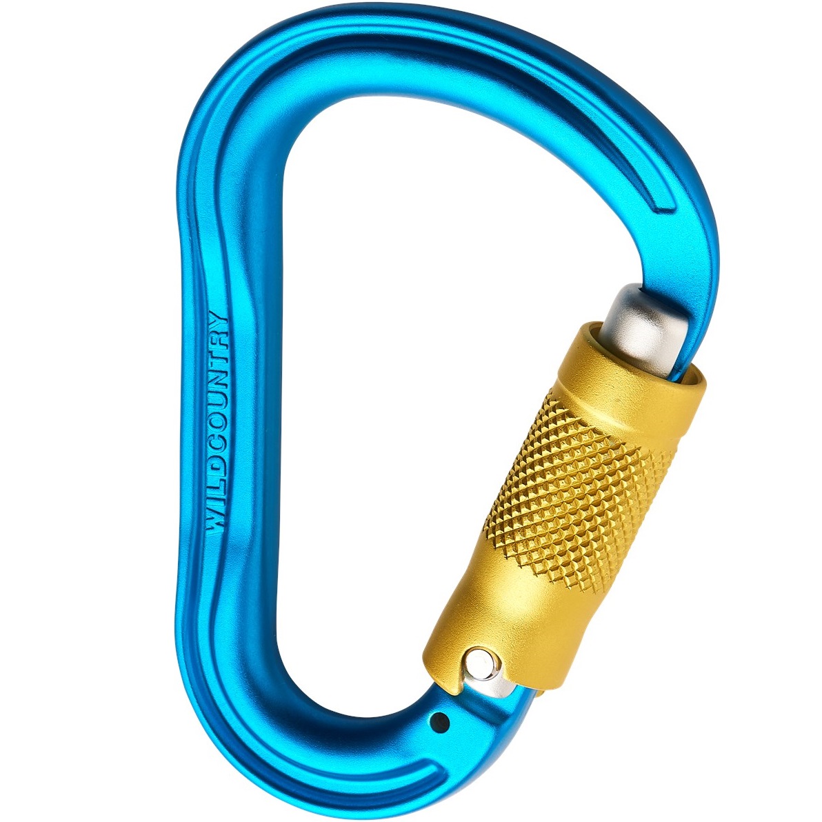 Carabiniera Wild Country Xenon HMS TriLock-Turcoaz/Galben