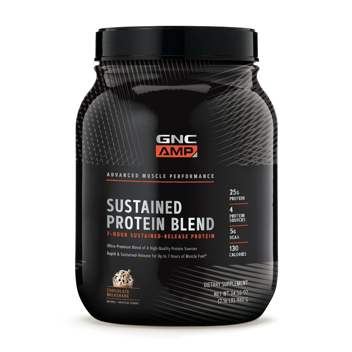 Proteina GNC AMP Sustained Protein Blend, 980 g