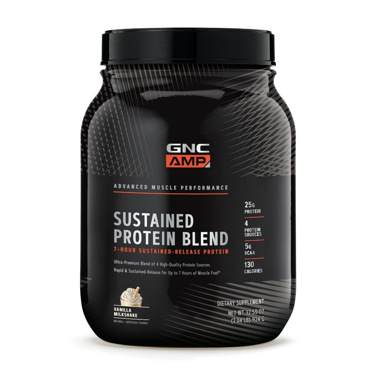 Proteina Blend GNC Amestec Proteic cu Aroma de Milkshake de Vanilie 924 g