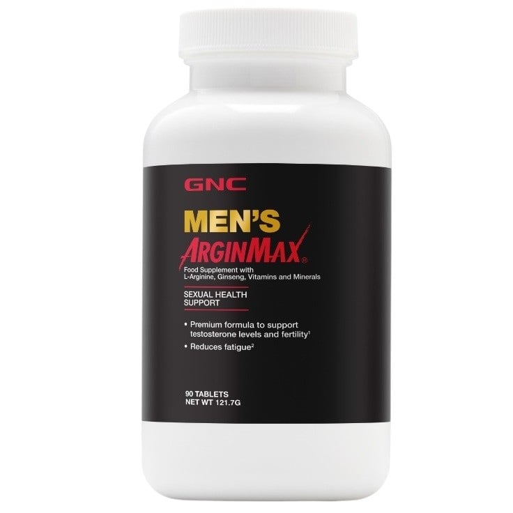 Supliment alimentar GNC Men’s Arginmax, Sexual Health Formula, 90 tablete