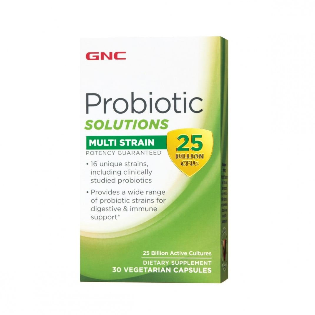 Supliment alimentar GNC Probiotic Solutions Multi Strain 25 Billion CFUs 30 CPS