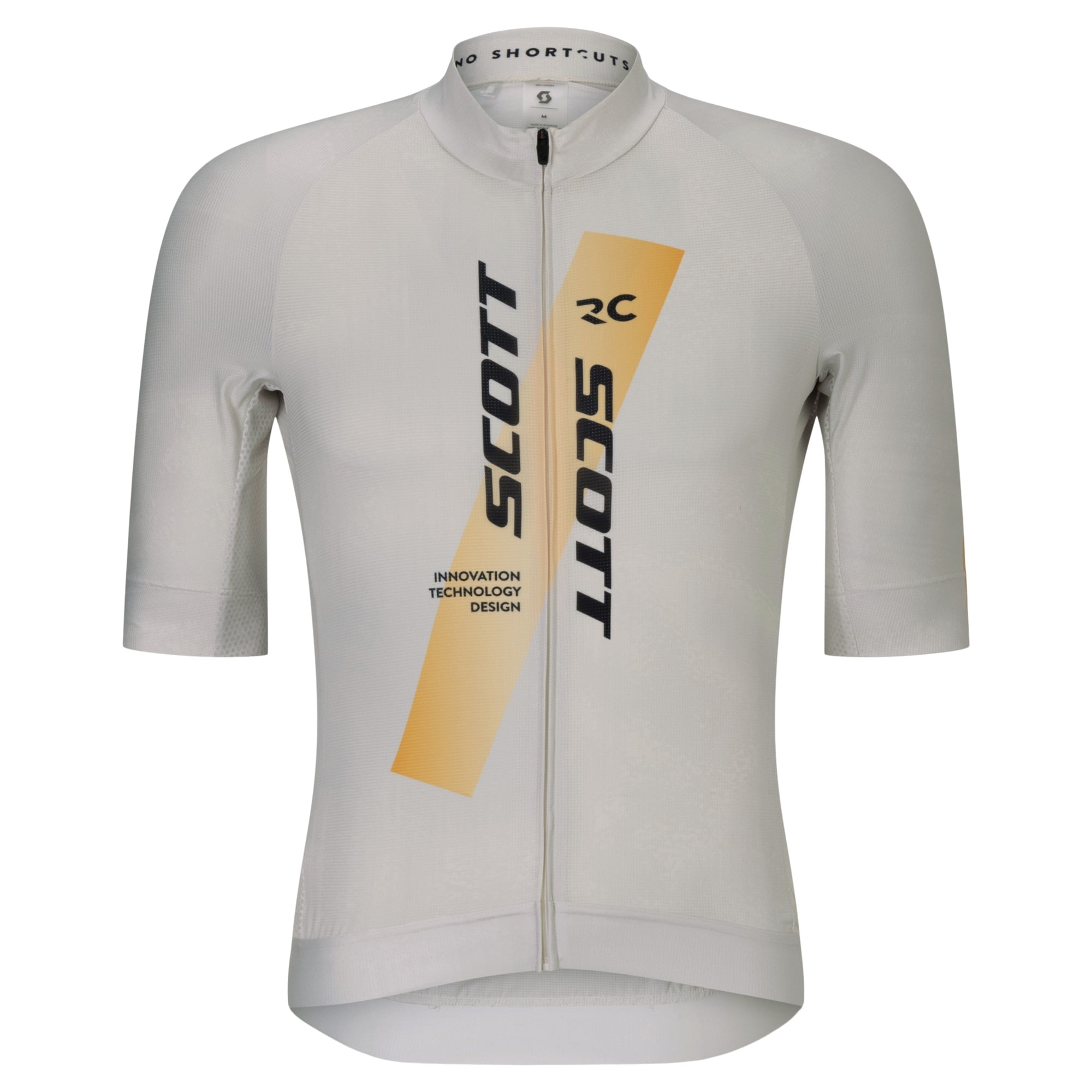 Tricou ciclism barbati Scott RC Pro 2026-Bej/Portocaliu-L