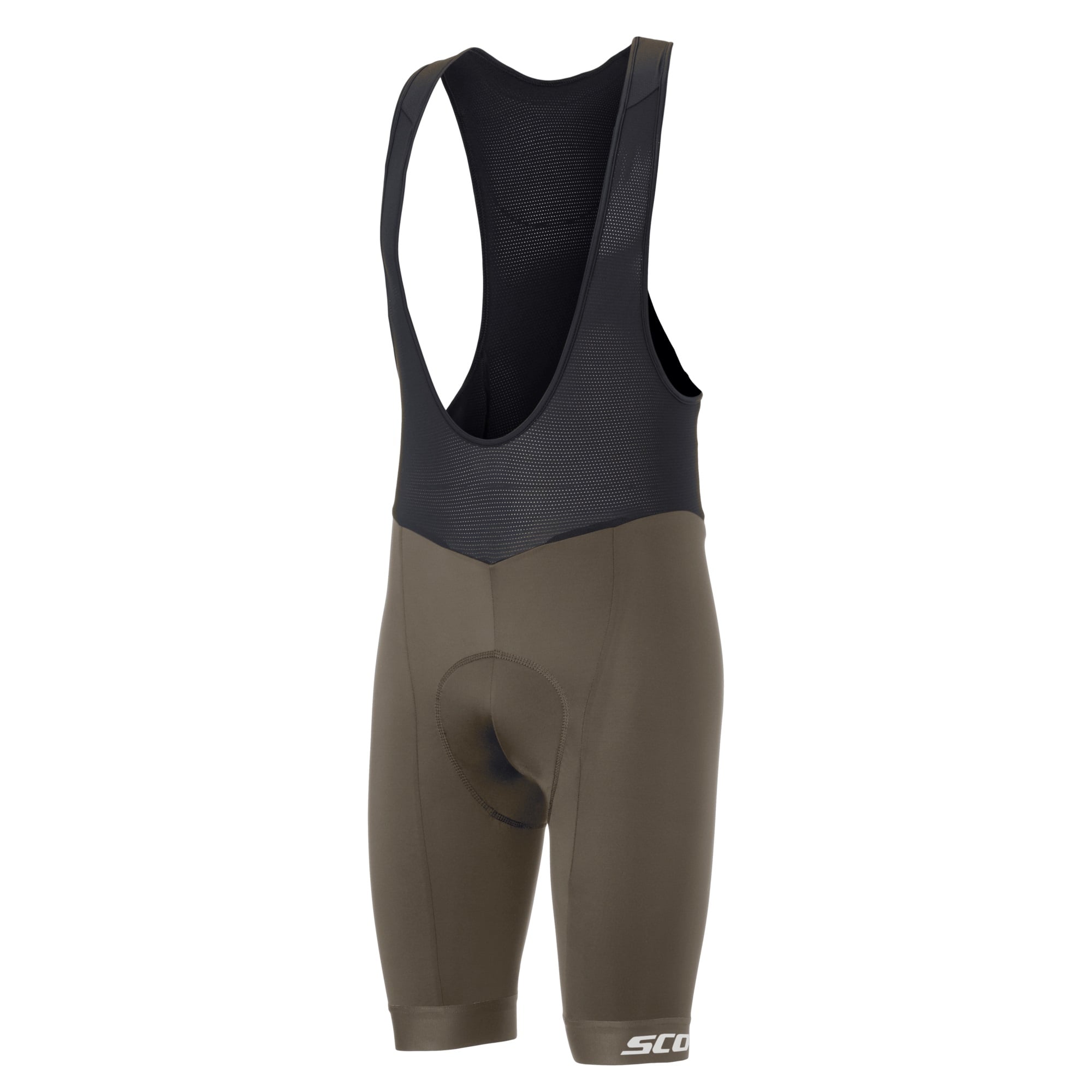 Pantaloni scurti cu bretele ciclism barbati Scott Endurance ++ 2026-Maro/Negru-M