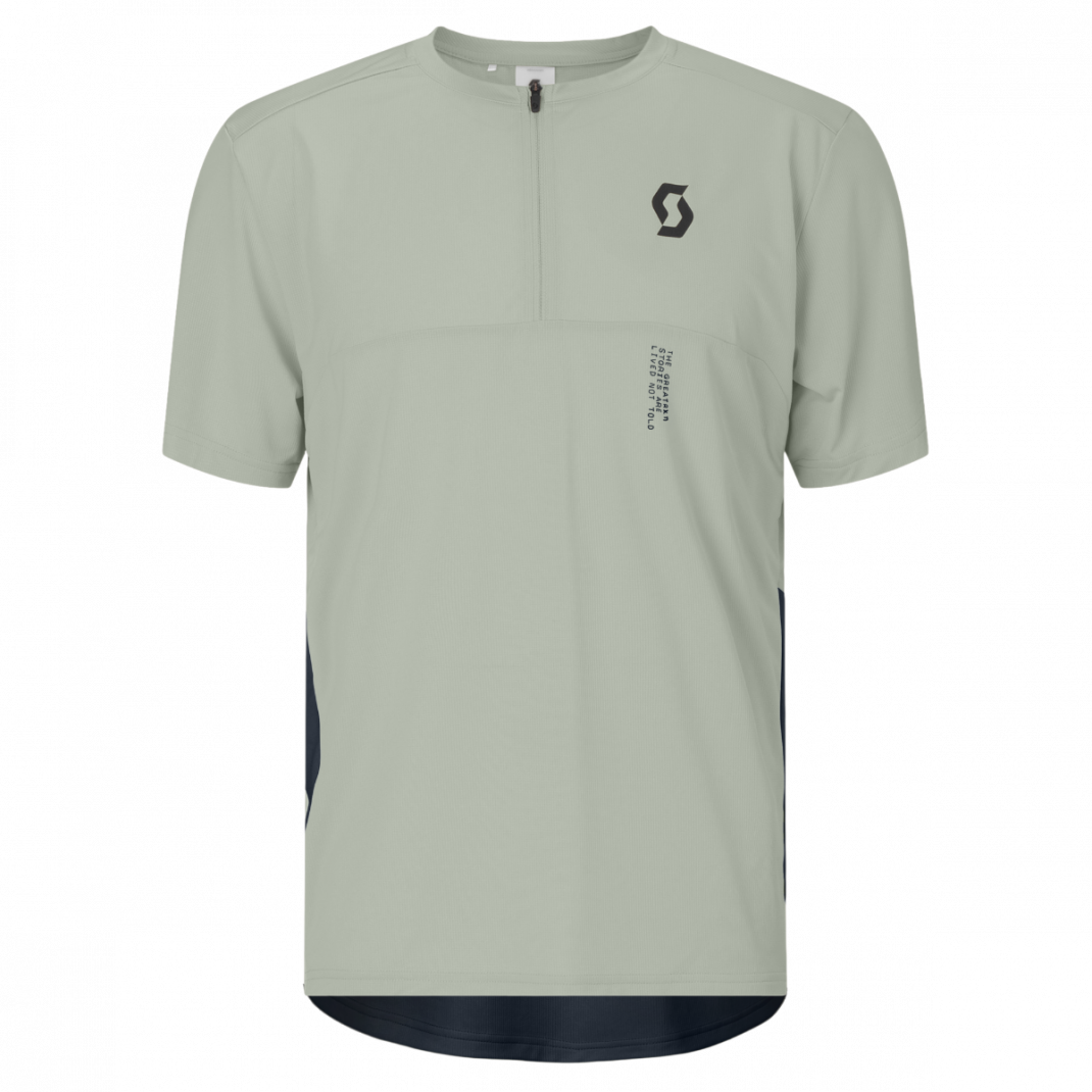 Tricou ciclism barbati Scott Vertic Zip 2026