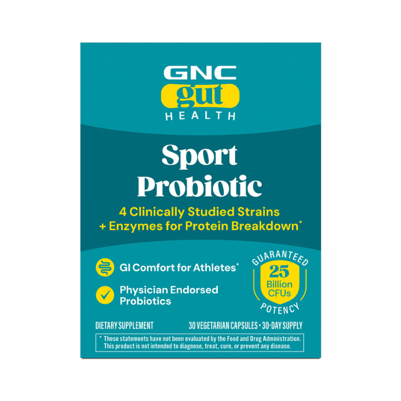 Probiotic Sport Lab4 Studiat Clinic Gnc Gut Health Probiotic Sport 25 Miliarde Culturi Vii 30 Cps