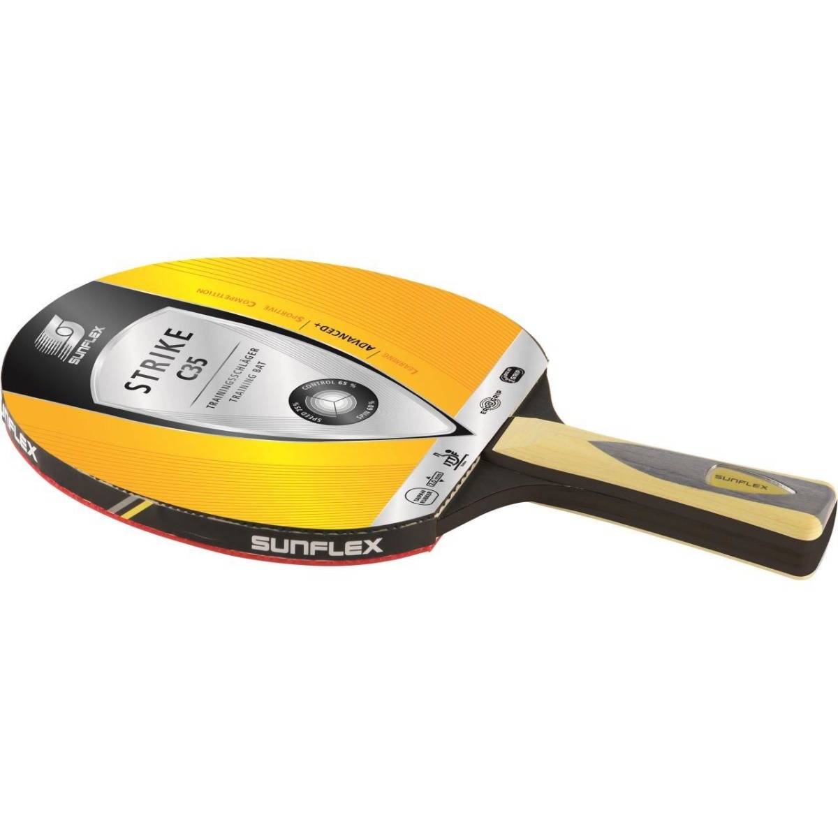 Paleta tenis de masa Sunflex Strike C35, cu burete 2mm