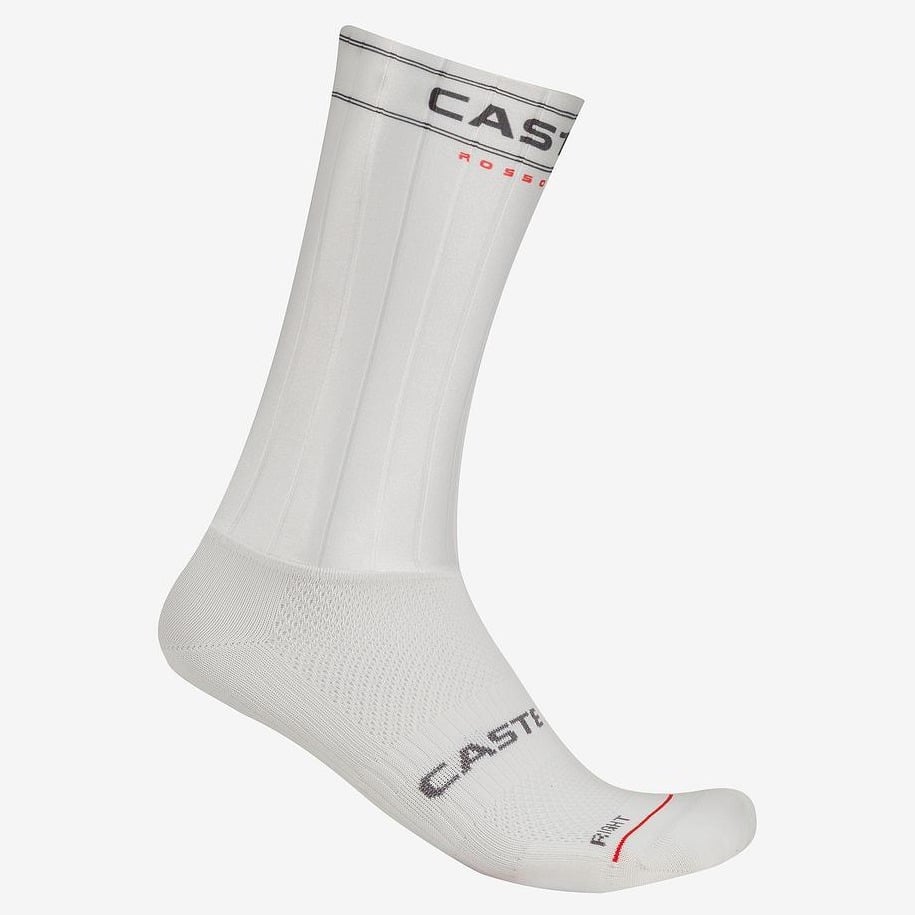 Sosete Castelli Fast Feet 4 Unisex Alb