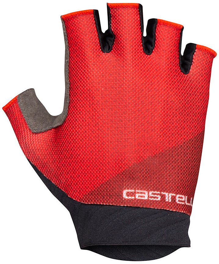 Manusi ciclism dama Castelli Roubaix Gel 2 SS 2021-Rosu-XS
