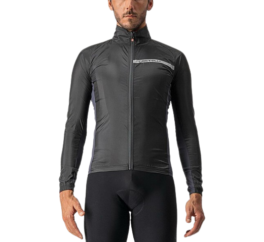 Jacheta ciclism barbati Castelli Squadra-Antracit-S