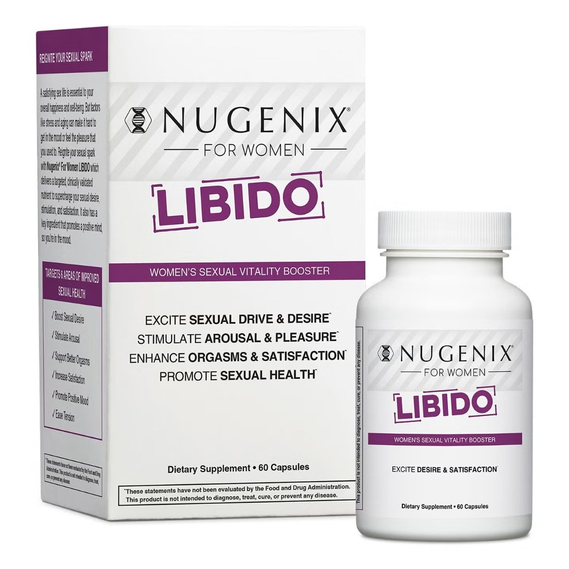 Suport pentru vitalitate si echilibru feminin Nugenix Libido, 60 tb