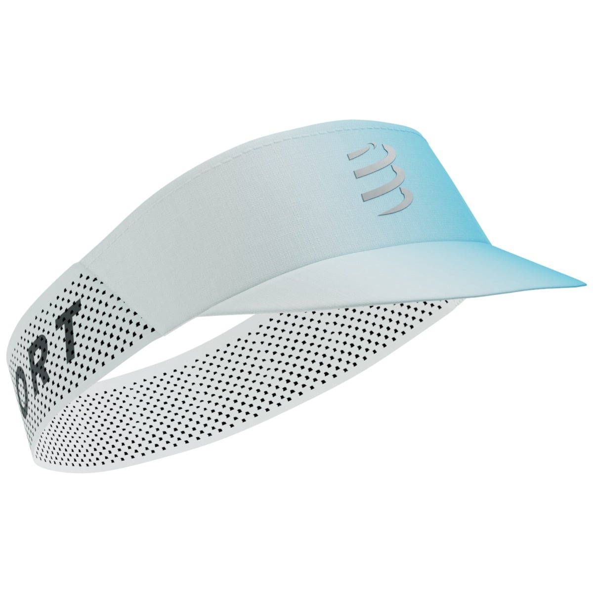 Viziera alergare Compressport Pro Racing SS 2026-Alb/Tucoaz