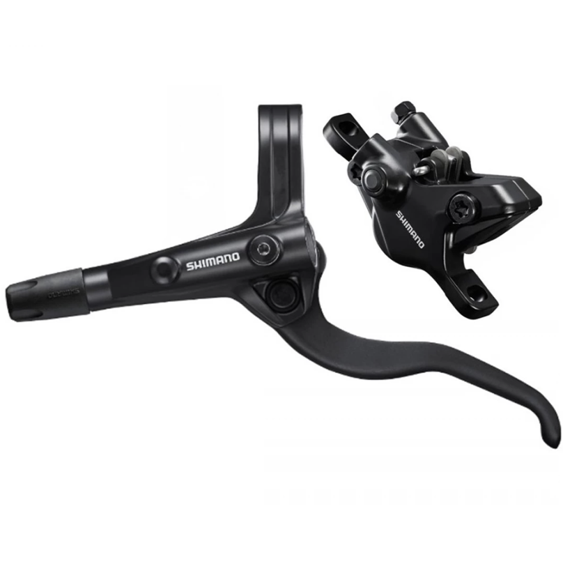 Frana hidraulica pe disc Shimano BL-MT401(L) BR-MT410(F) J-Kit, placute resin