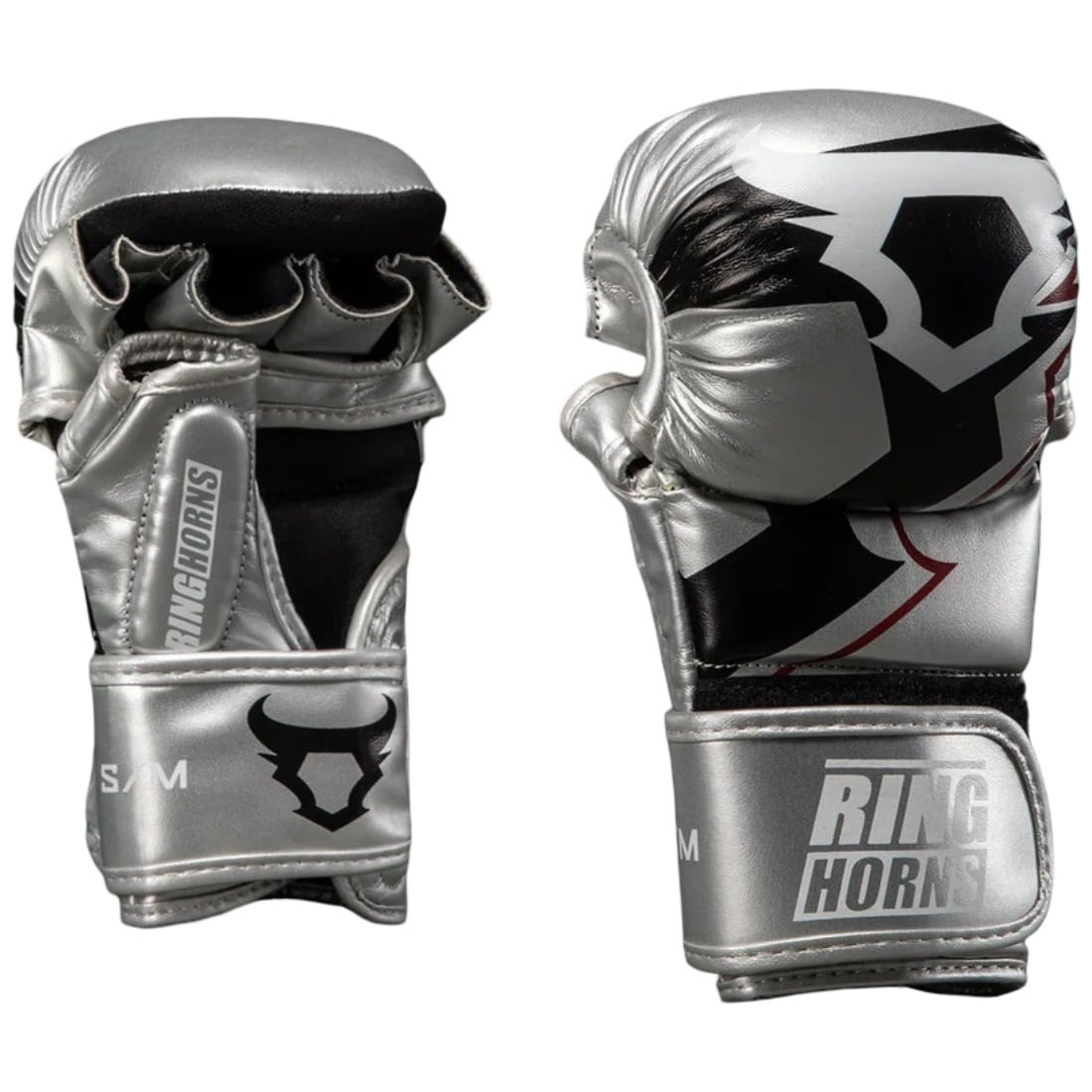 Manusi Ringhorns Charger Sparring - New Edition-Argintiu/Negru-S/M