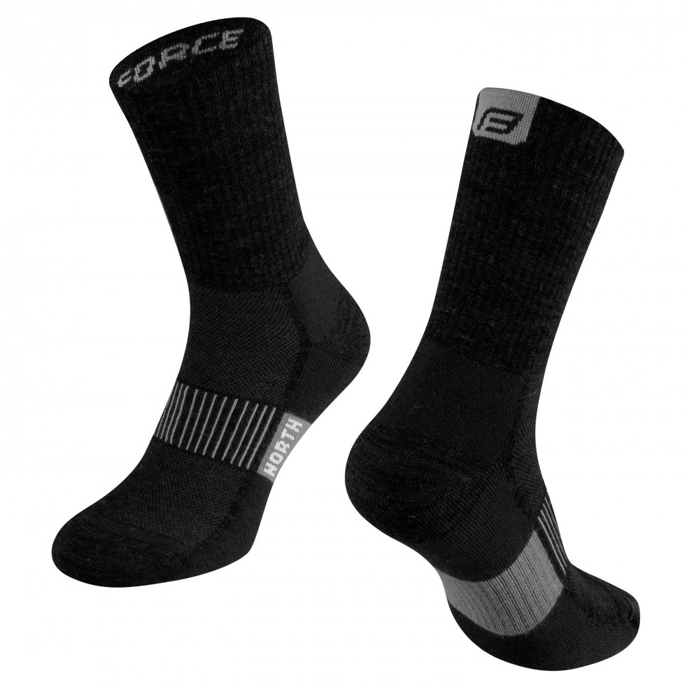 Sosete Force North Black-Grey