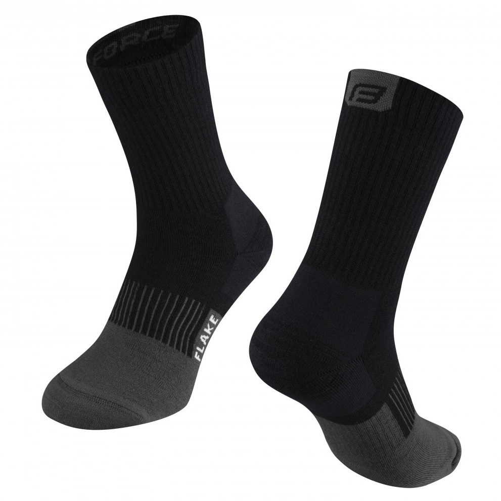 Sosete Force Flake Black-Grey