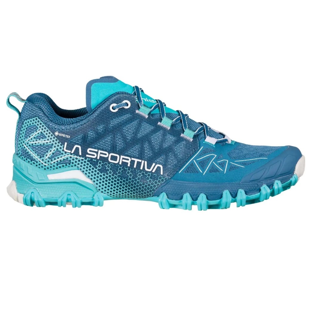 Pantofi alergare trail dama La Sportiva Bushido II GTX-Albastru-37 1/2