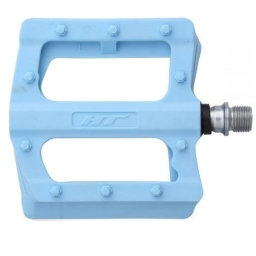 Pedale plastic pe rulmenti HT PA12A-Albastru