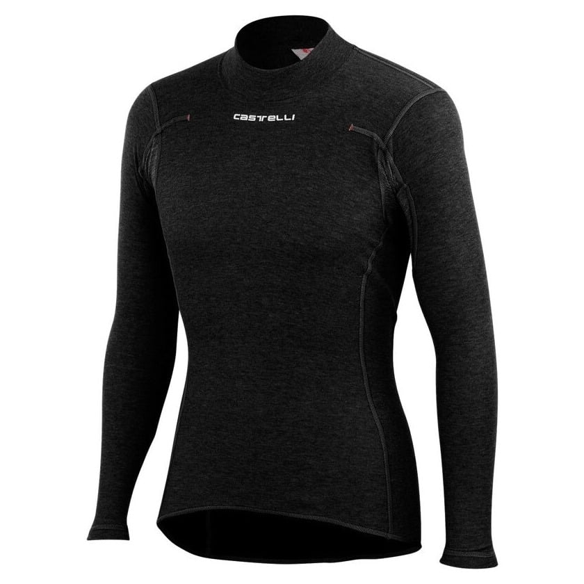Bluza De Corp Cu Maneca Lunga Castelli Flanders Warm Ls Negru