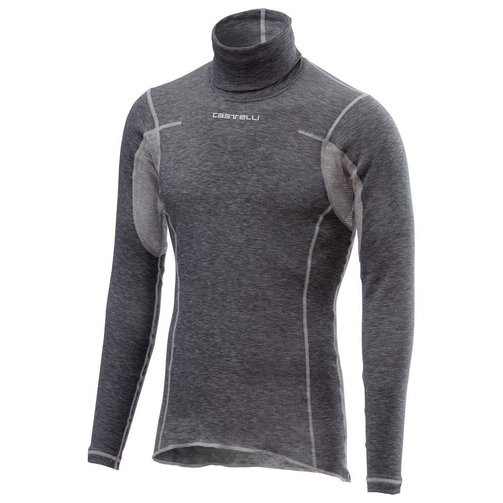 Bluza De Corp Castelli Flanders Neck Warm Gri