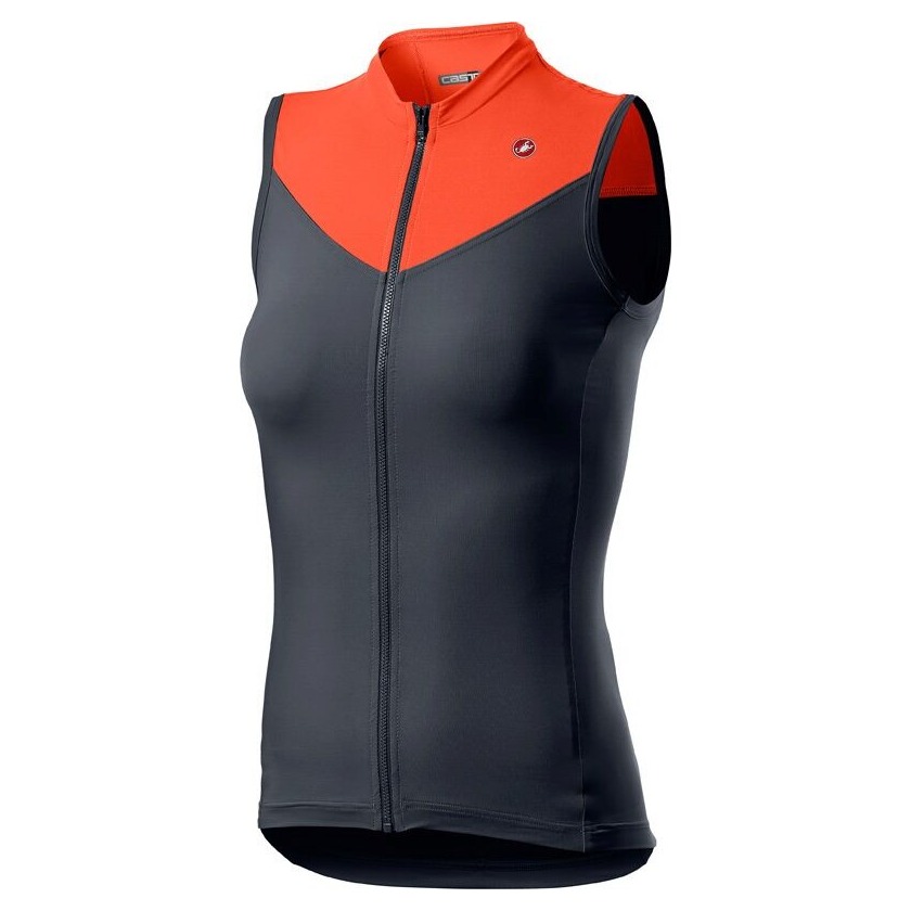 Tricou Fara Maneci Castelli Solaris Albastru/Roz