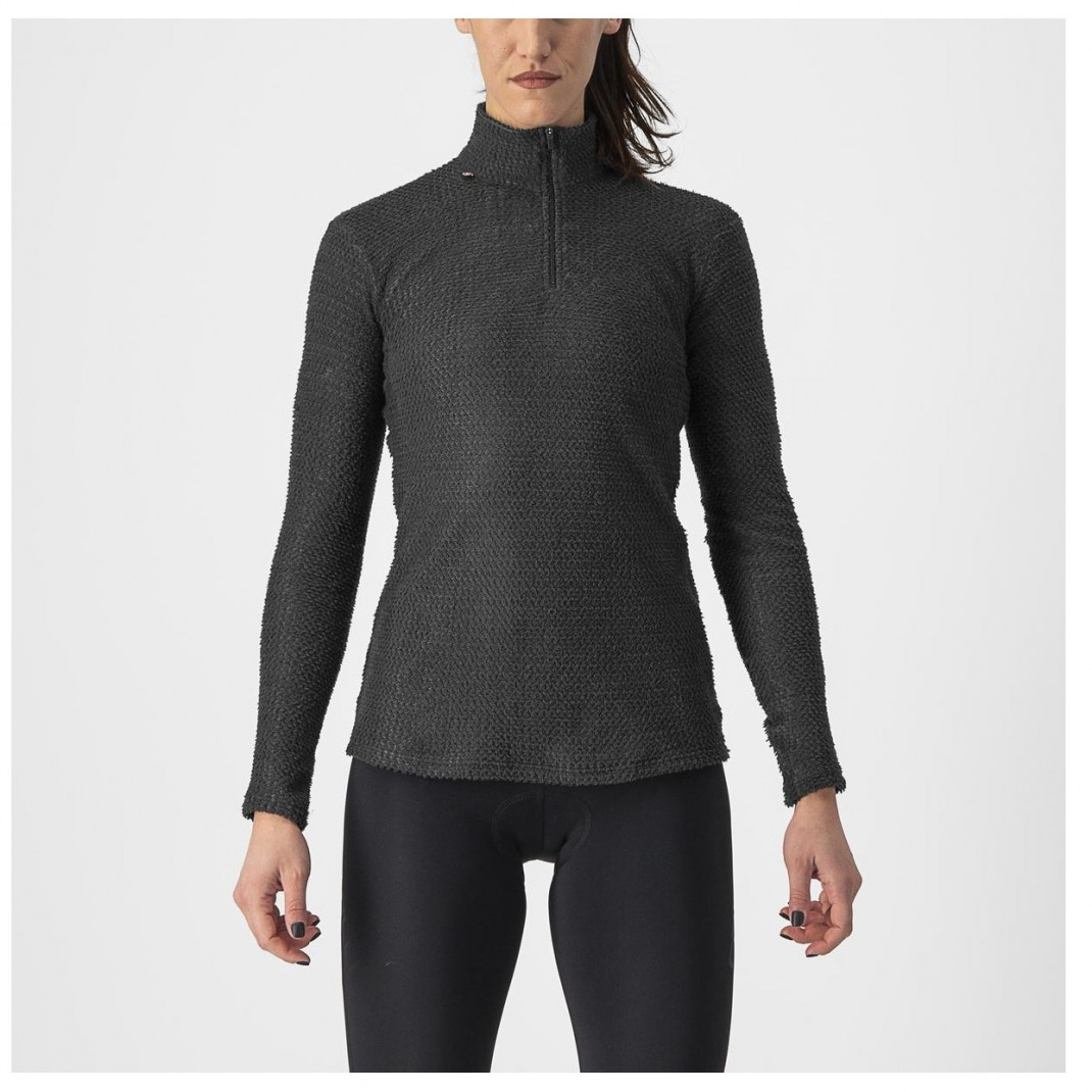 Bluza Cu Maneca Lunga Castelli Cold Days W 2Nd Layer Negru