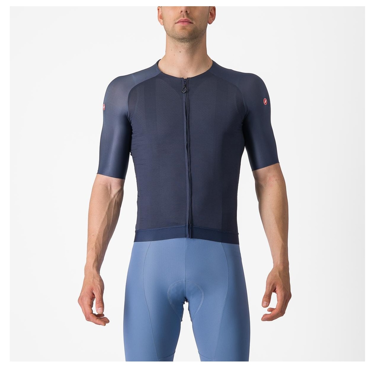 Tricou Cu Maneca Scurta Castelli Aero Race 7.0 Indigo