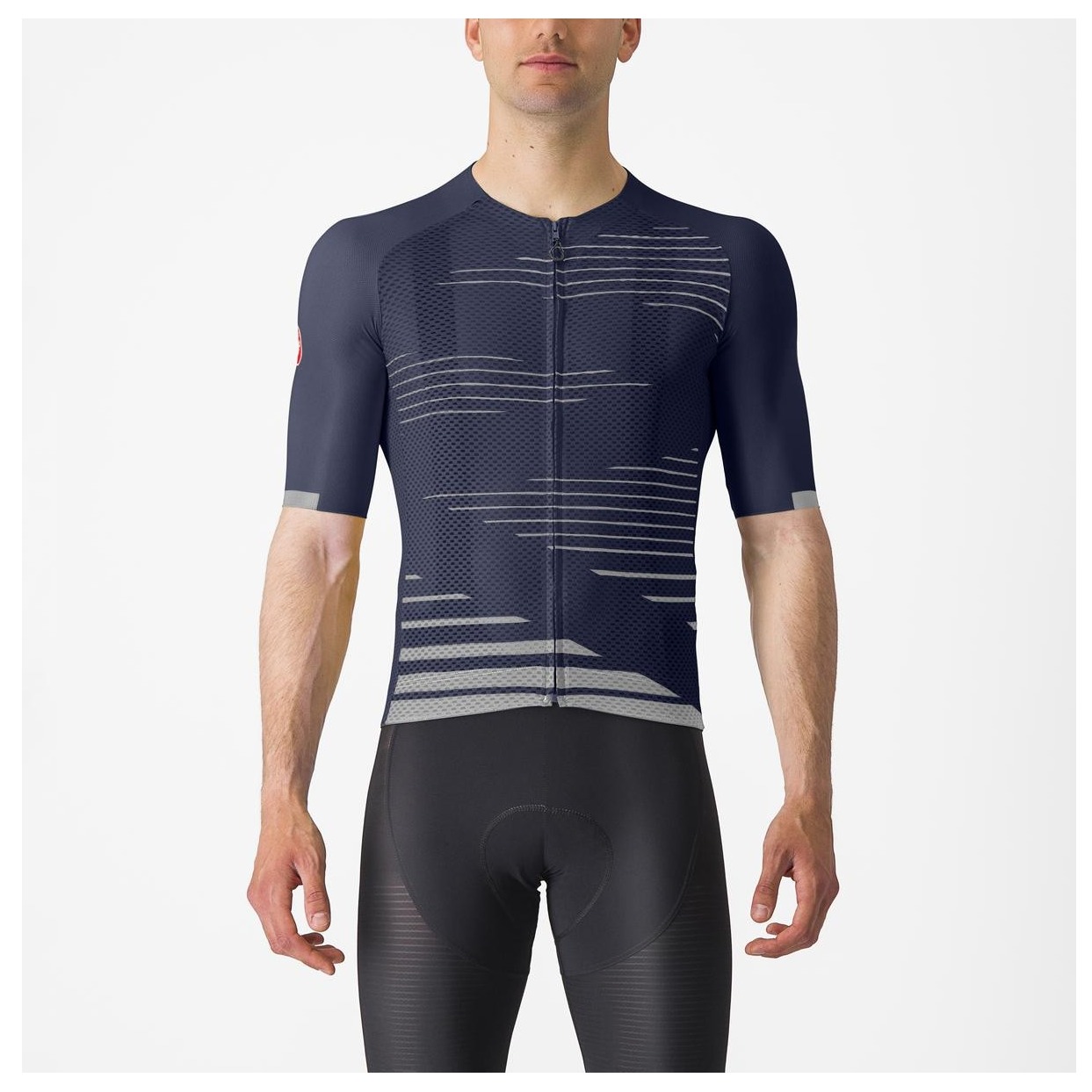 Tricou Cu Maneca Scurta Castelli Climbers 4.0 Indigo/Gri