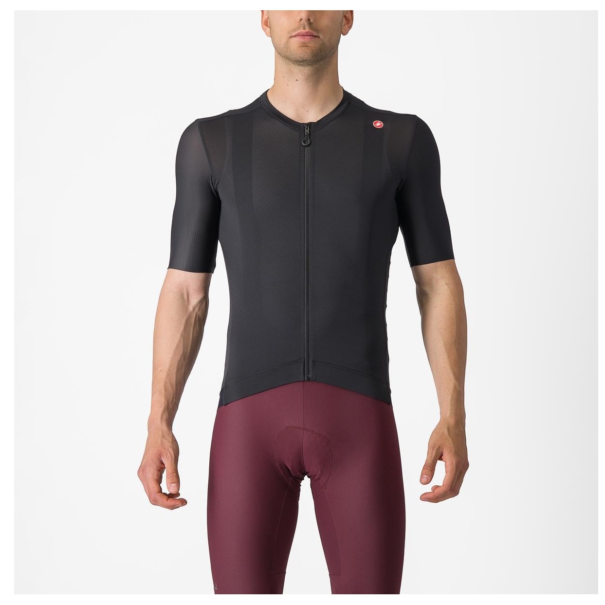 Tricou Cu Maneca Scurta Castelli Espresso Negru
