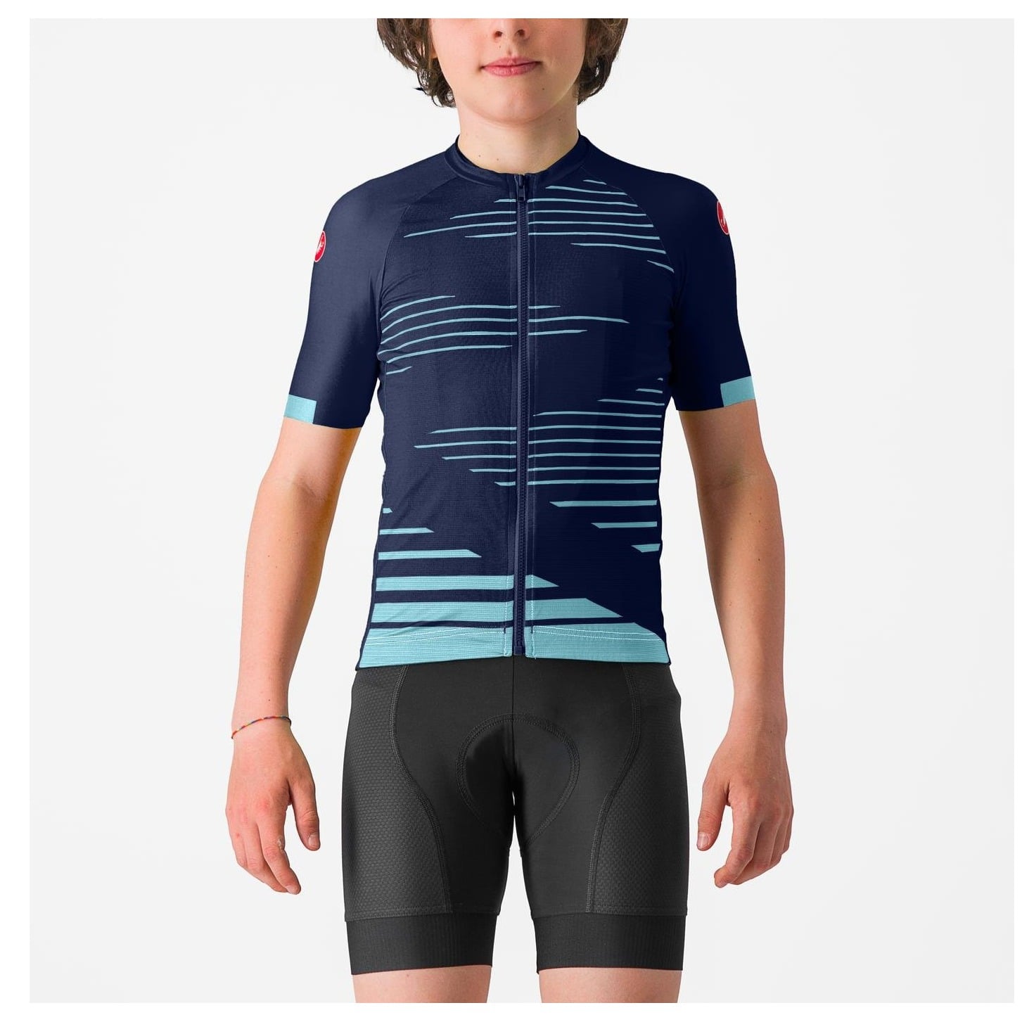 Tricou Castelli Aero Kid Albastru Belgian/Albastru