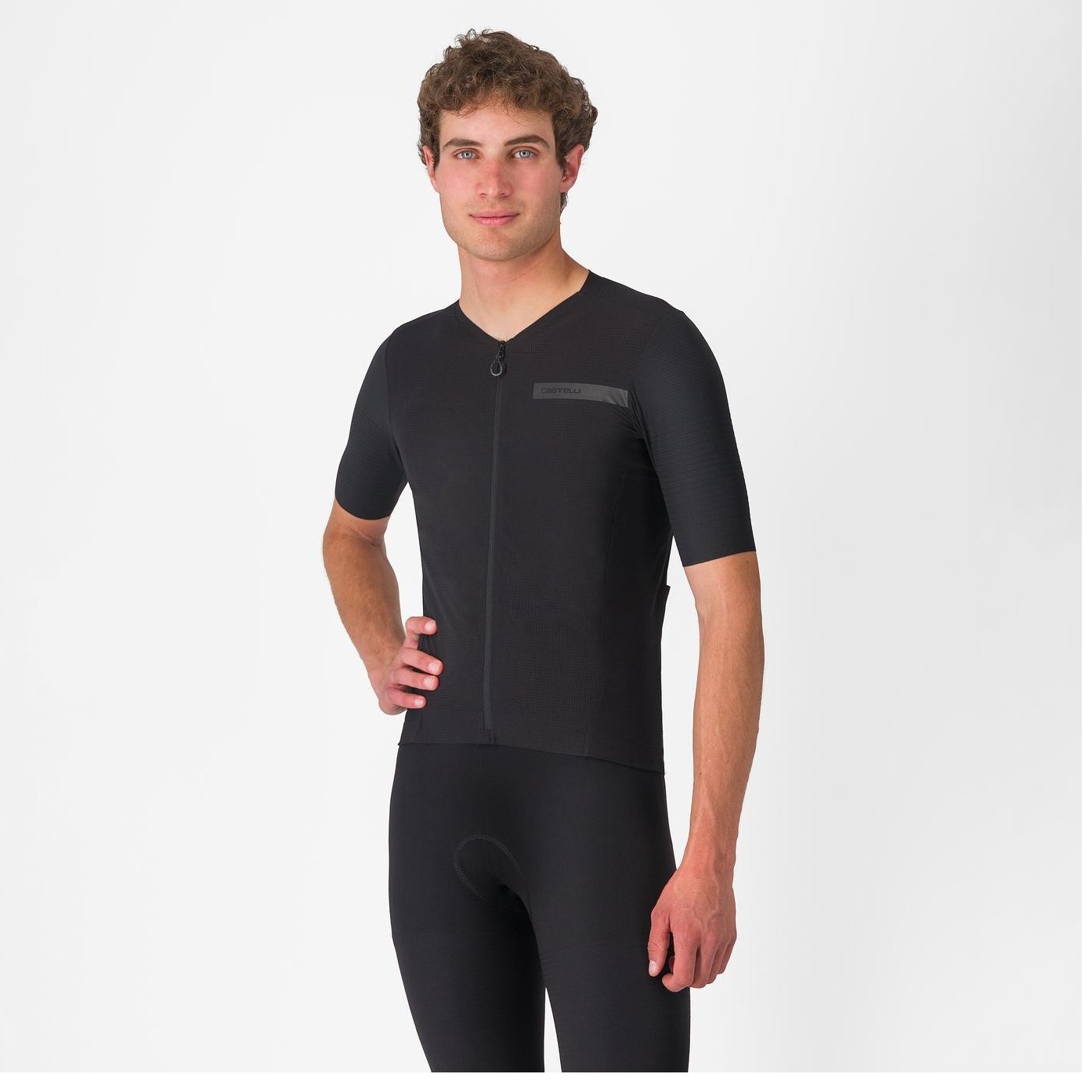 Tricou Castelli Premio Evo Negru Deschis/Negru