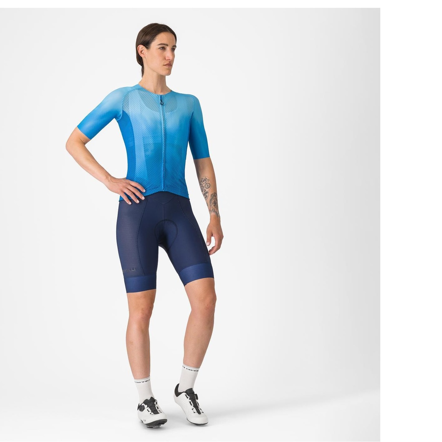 Tricou Castelli Climbers A/C W Albastru Aquamarin
