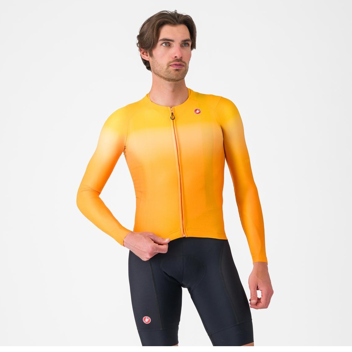 Bluza Castelli Upf Ls Portocaliu Aprins