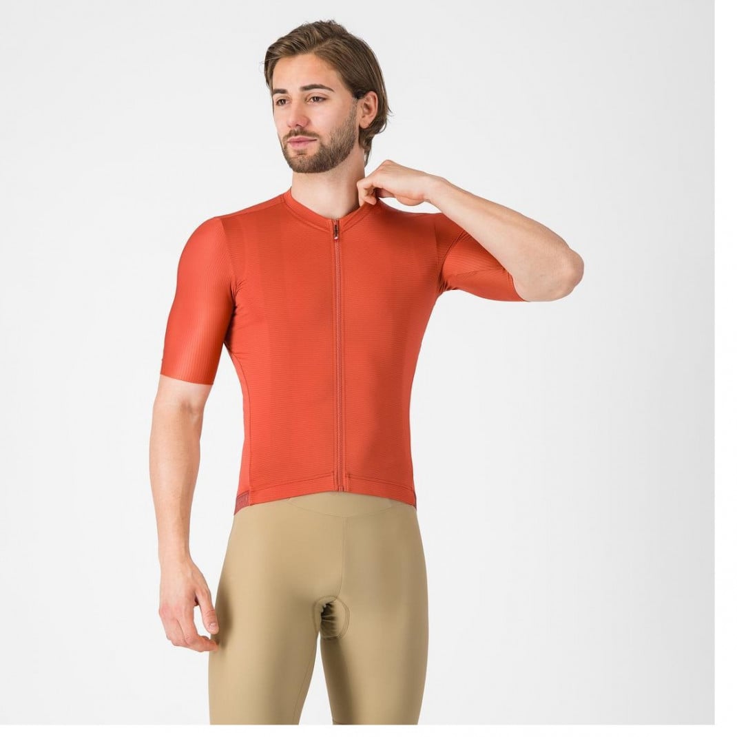 Tricou Cu Maneca Scurta Castelli Espresso 2 Pentru Barbati Paprika