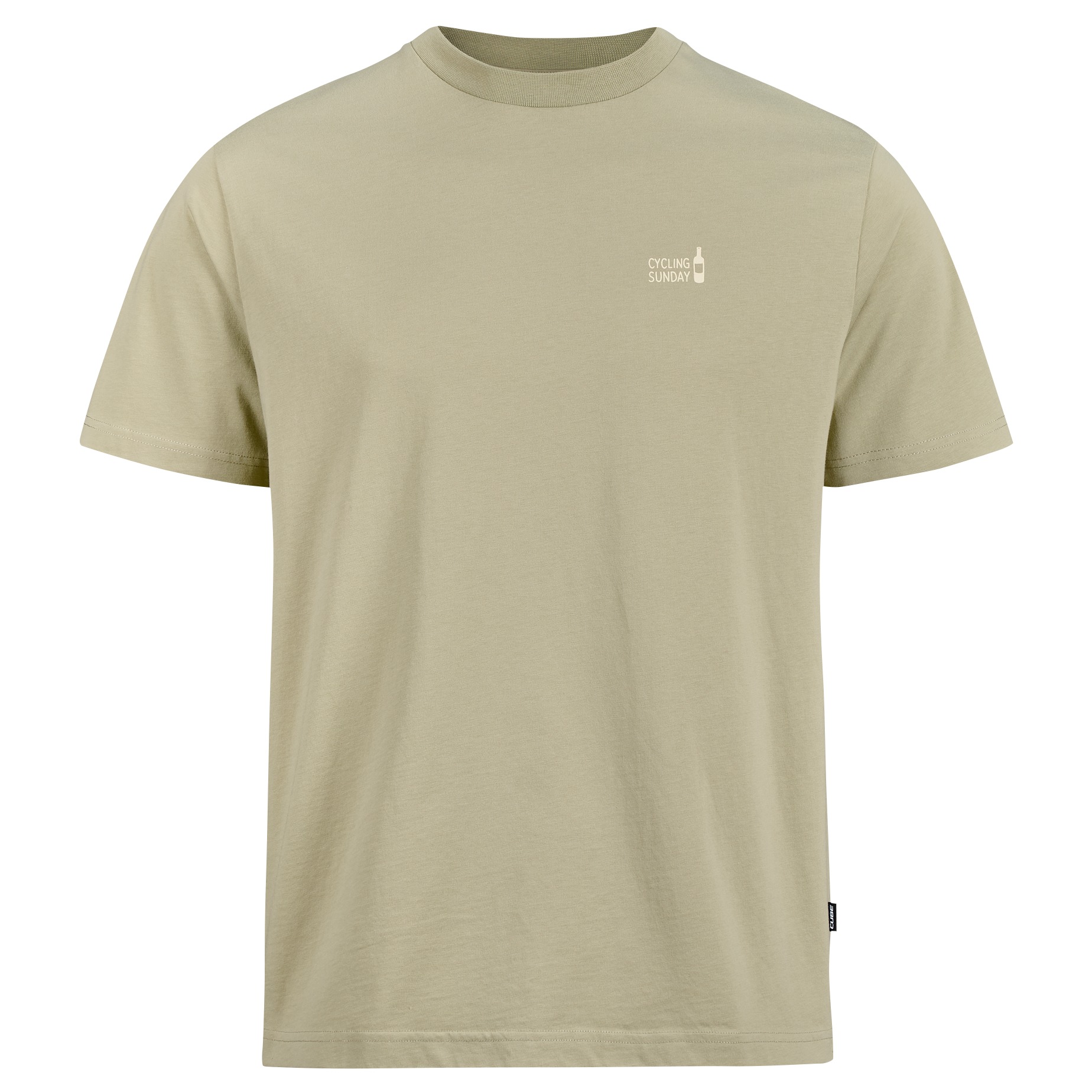 Tricou Cube Organic T-Shirt Cycling Sunday Gty Fit Petrol
