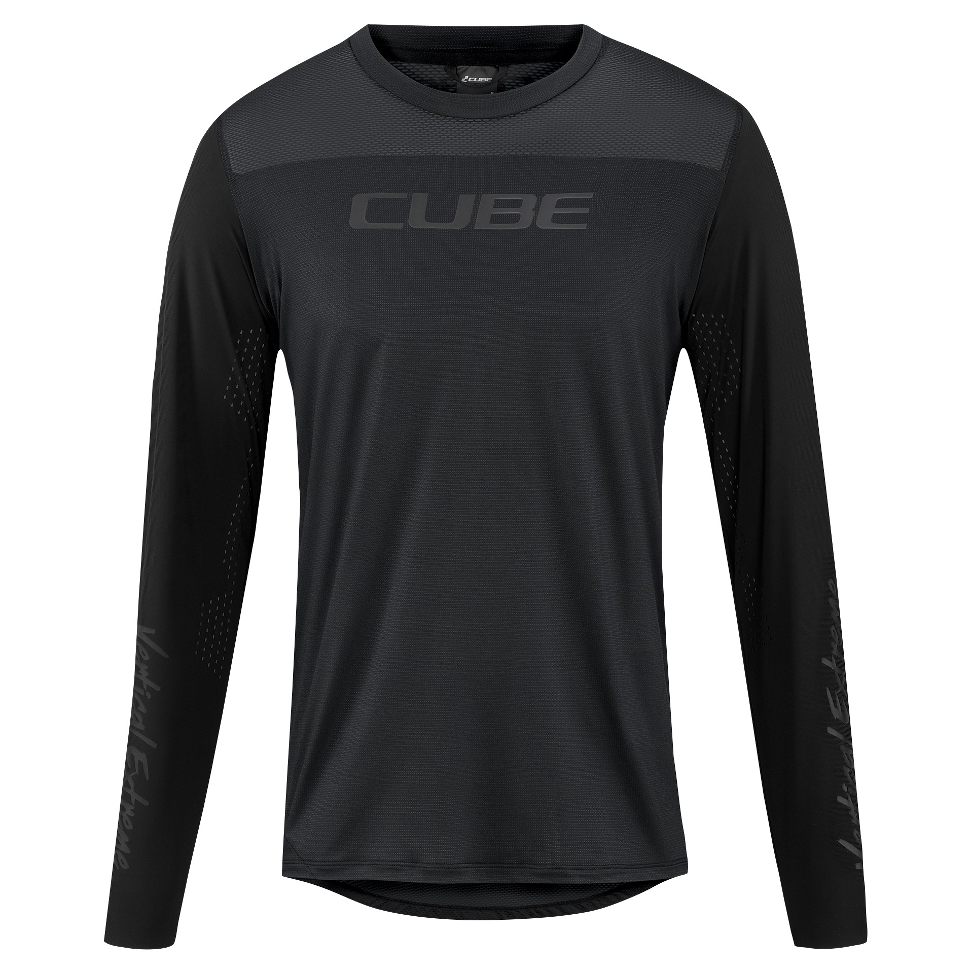 Bluza Cube Vertex Round Neck Pro L/S Black