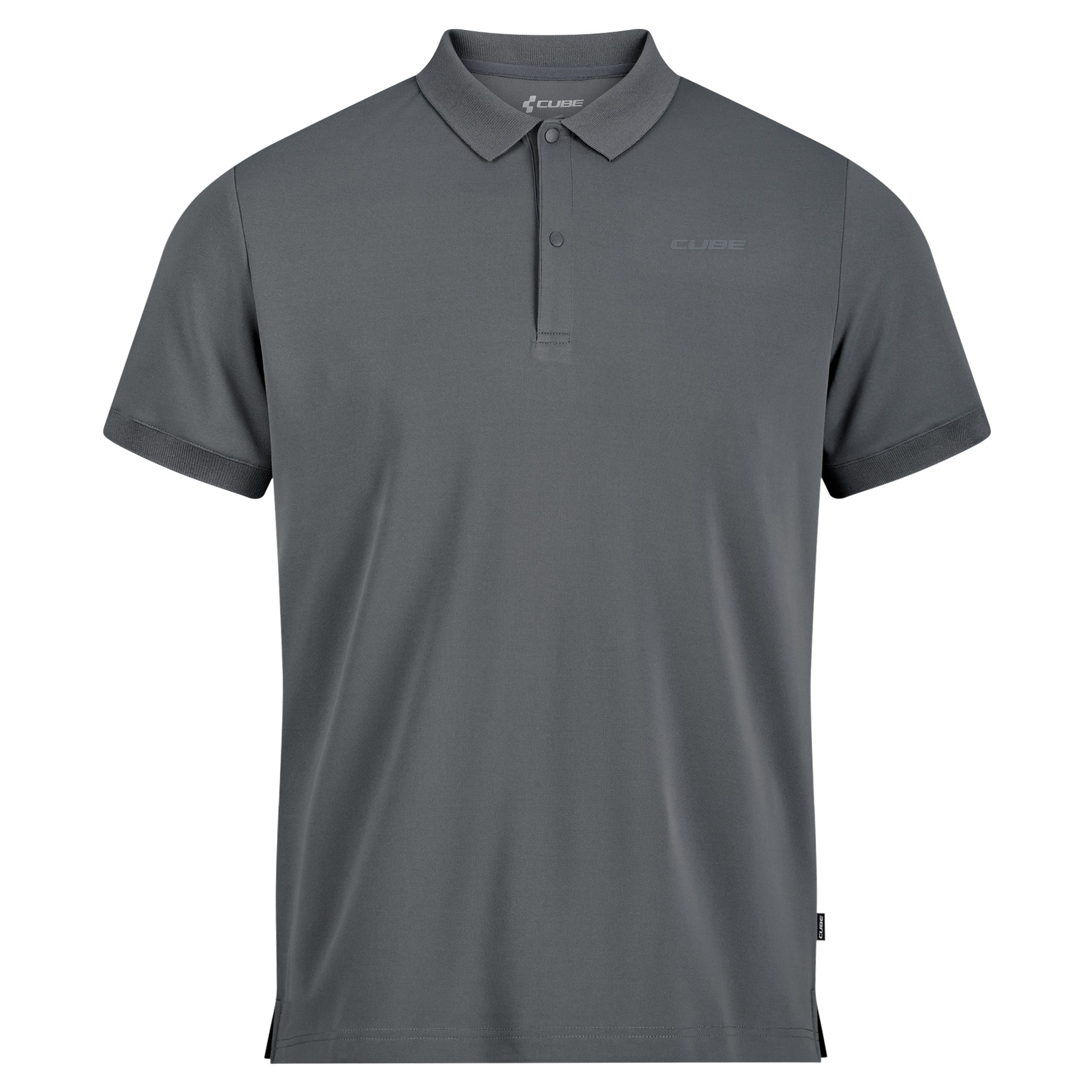 Tricou Cube Tech Polo Dark Grey