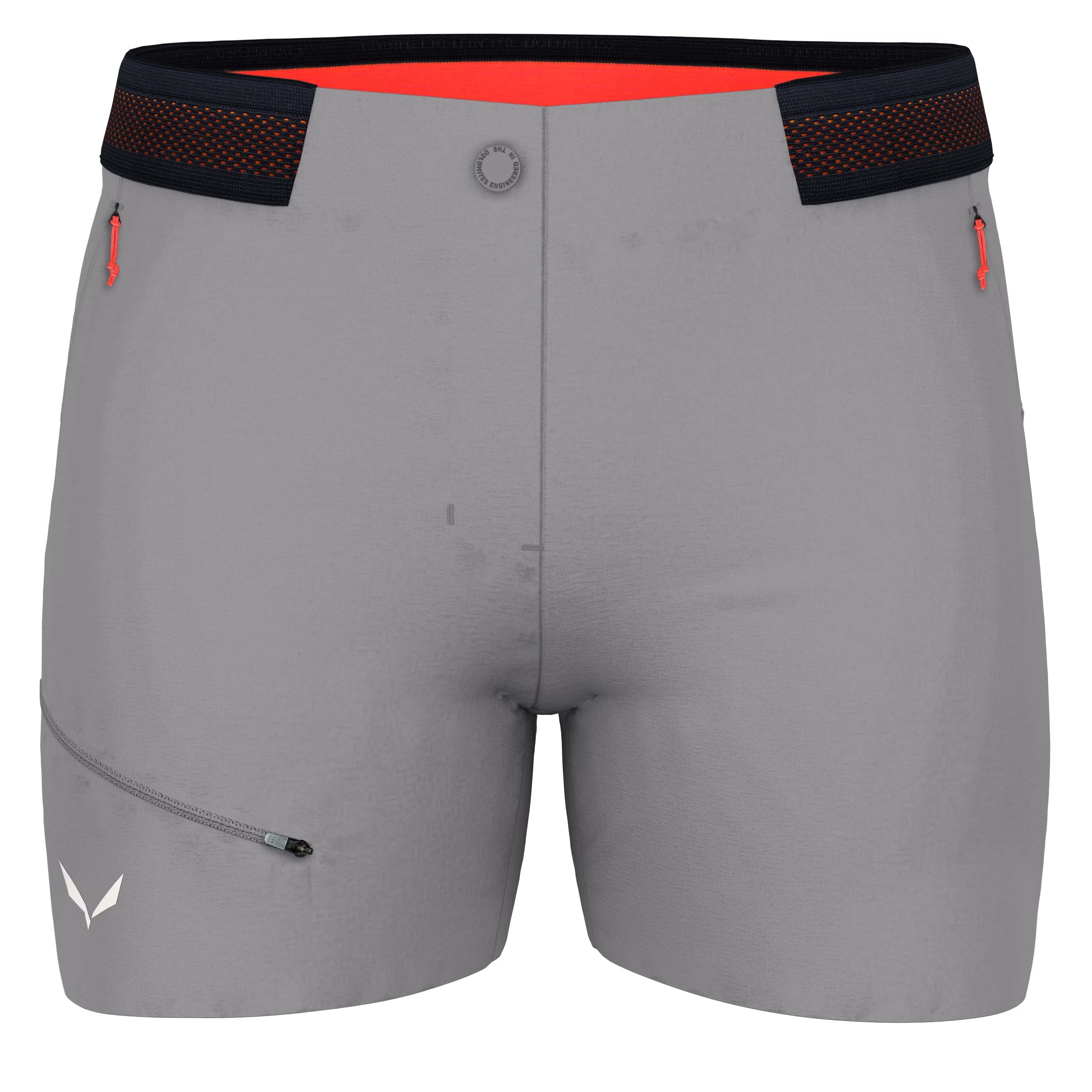 Pantaloni scurti trekking dama Salewa Pedroc Pro Durastretch Cargo-Gri-42/36