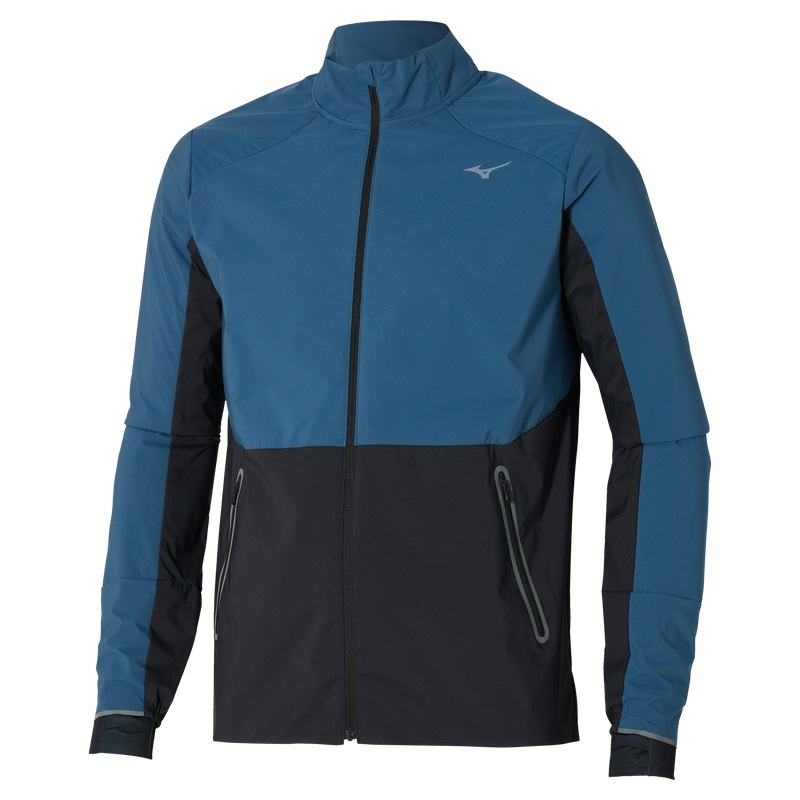 Jacheta impermeabila alergare barbati Mizuno Premium Warm FW 2024