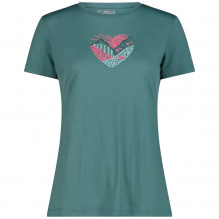 Tricou dama CMP 32T7166 SS 2025-Turcoaz-XXS