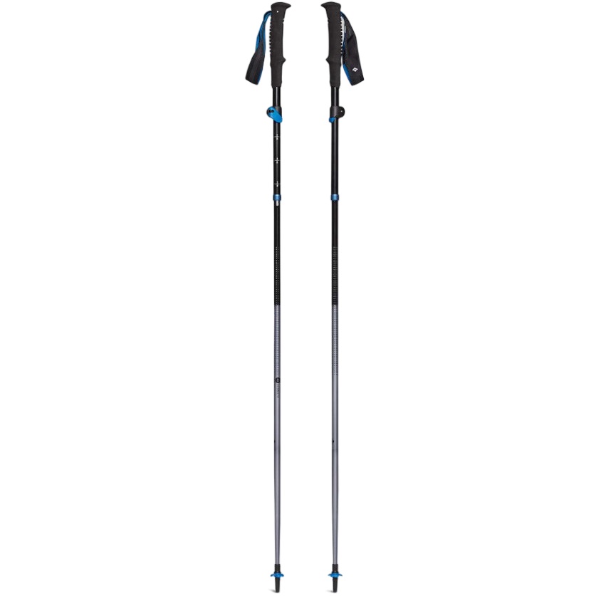 Bete trekking Black Diamond Distance FLZ-Negru/Gri-110 cm