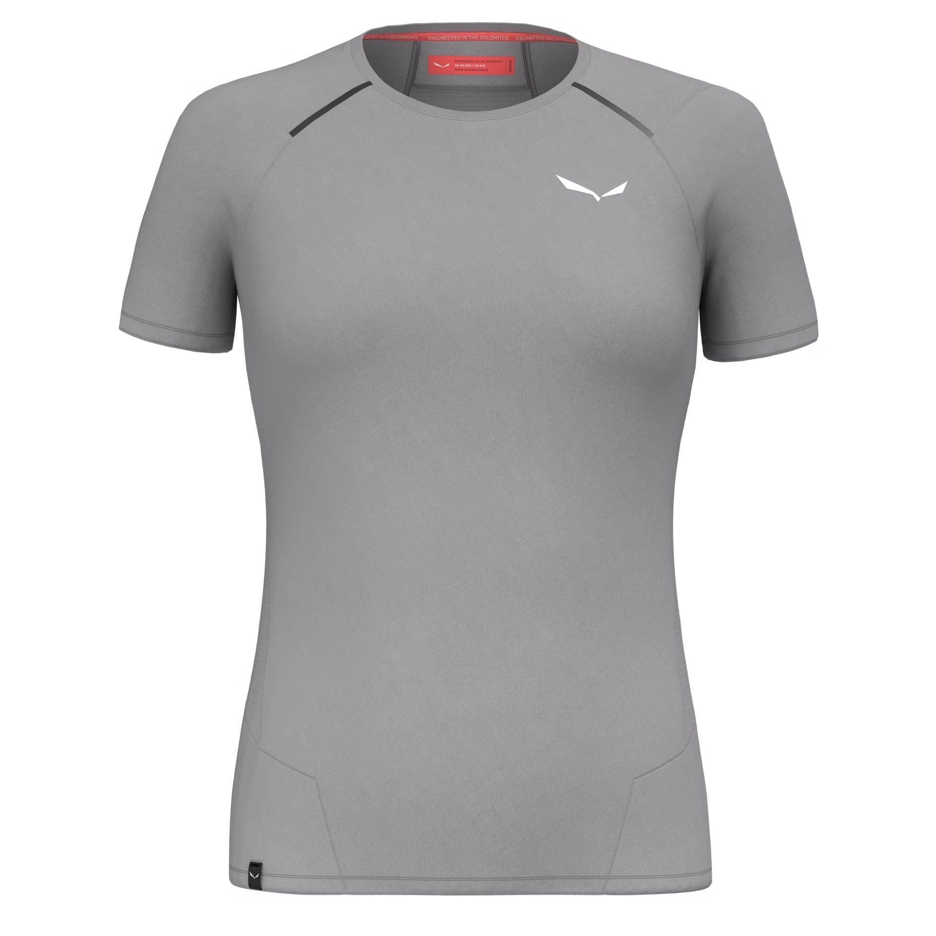Tricou trekking dama Salewa Pedroc Dry Hybrid-Gri-38/32