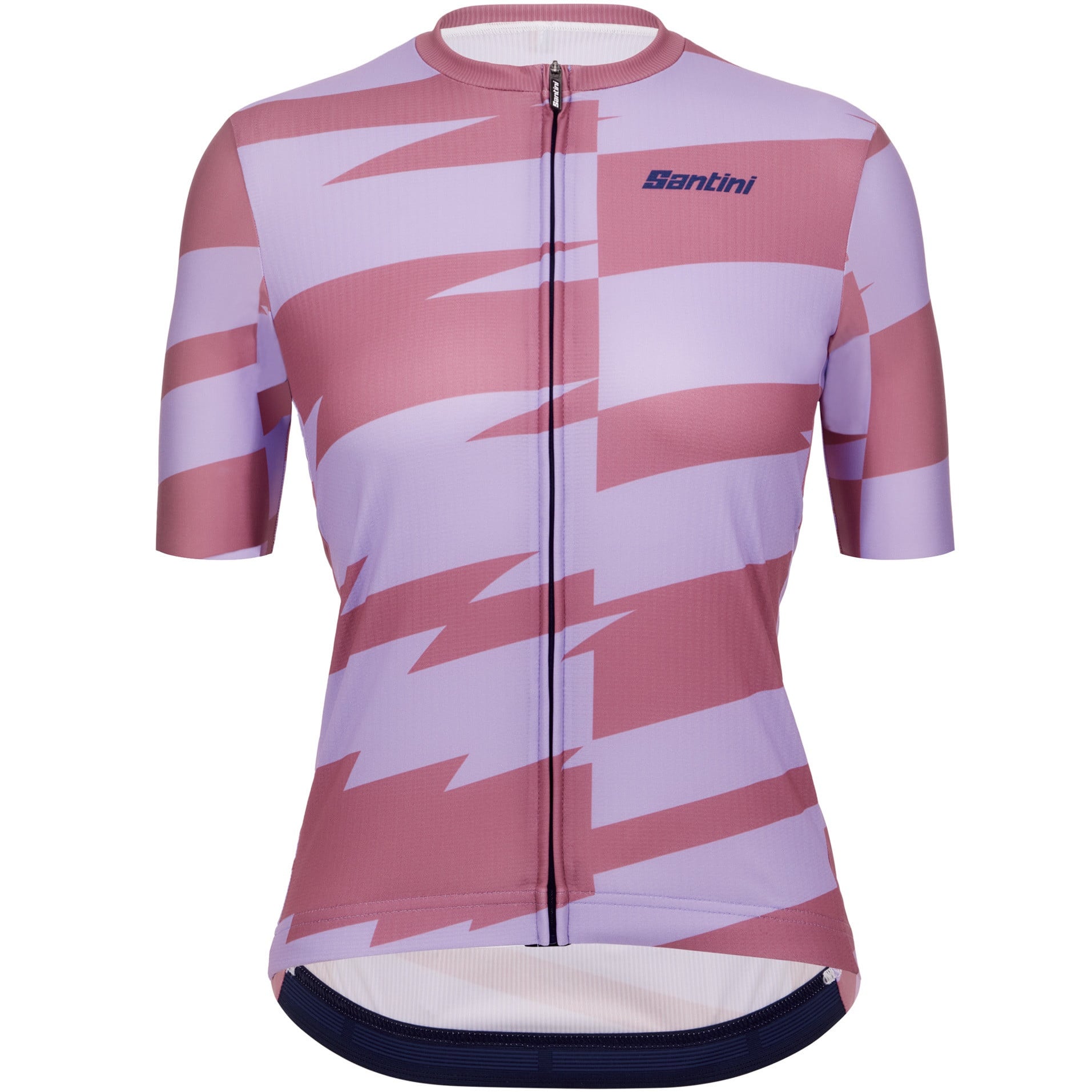 Tricou ciclism dama Santini Furia Smart-Lila-L