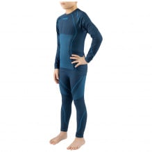 Set bluza si pantaloni de corp copii Viking Skido-Albastru-140