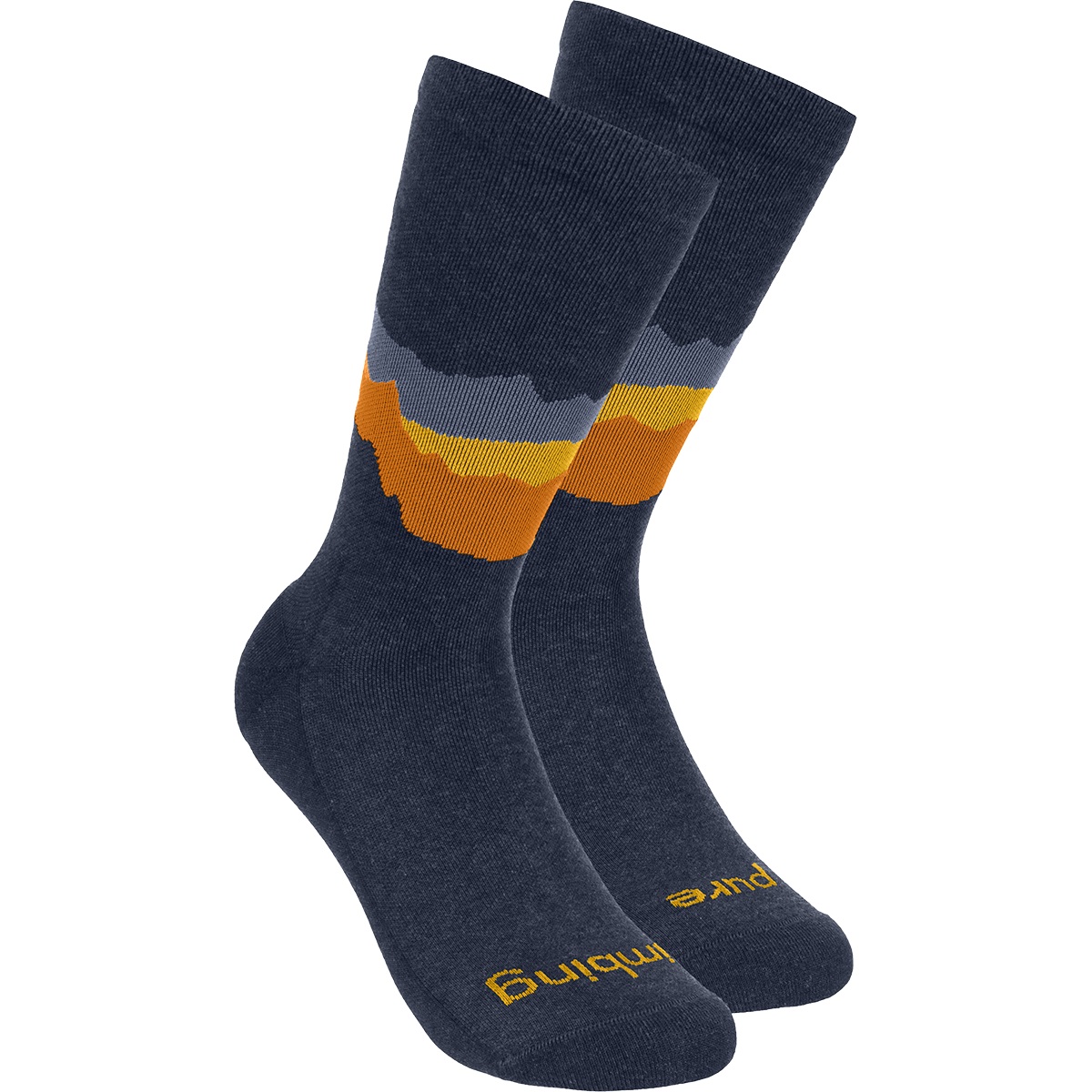 Sosete Wild Country Flow-Bleumarin/Galben-35-38