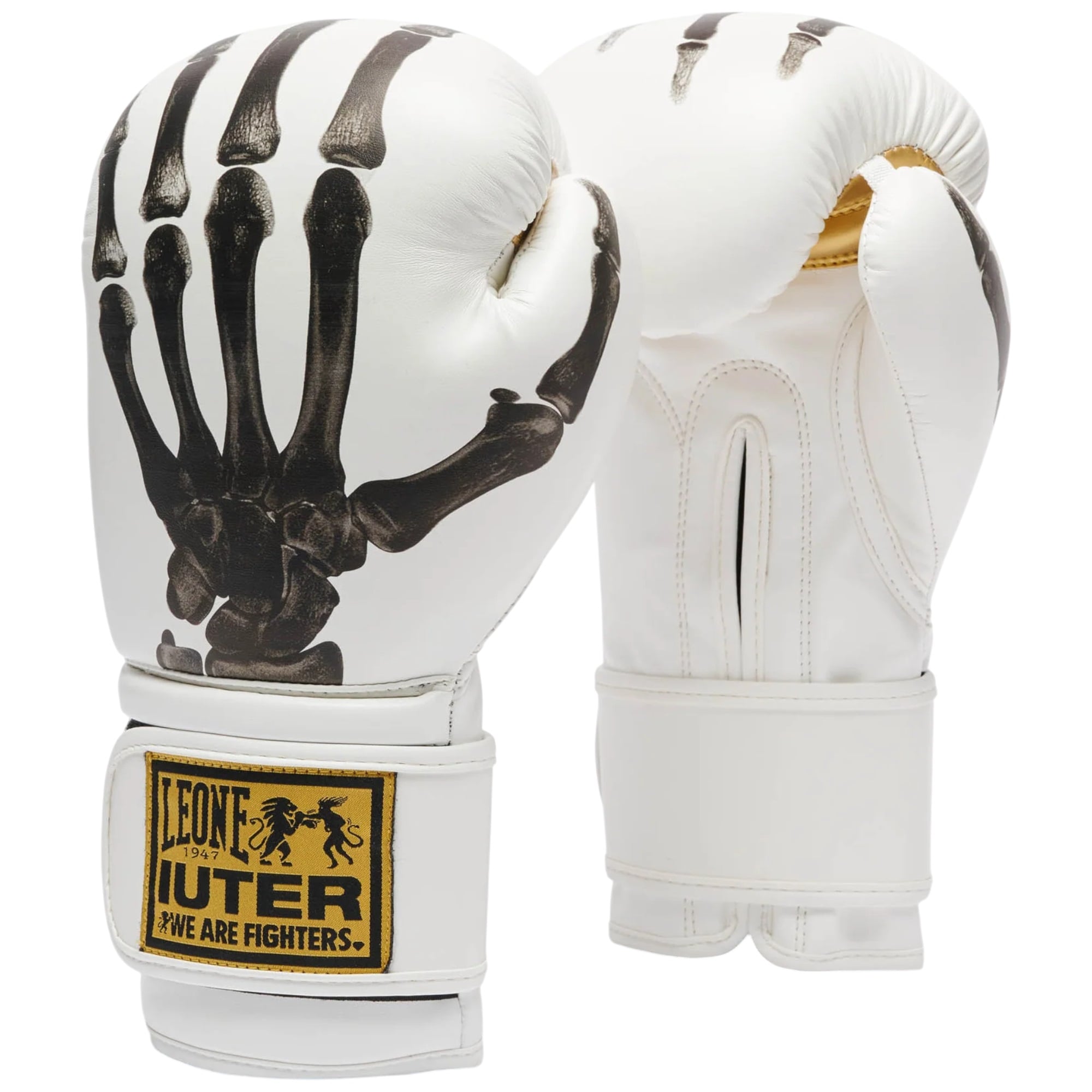 Manusi box Leone X Iuter-Alb-16 oz